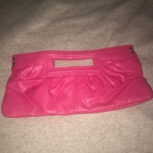 Express Hot Pink Clutch